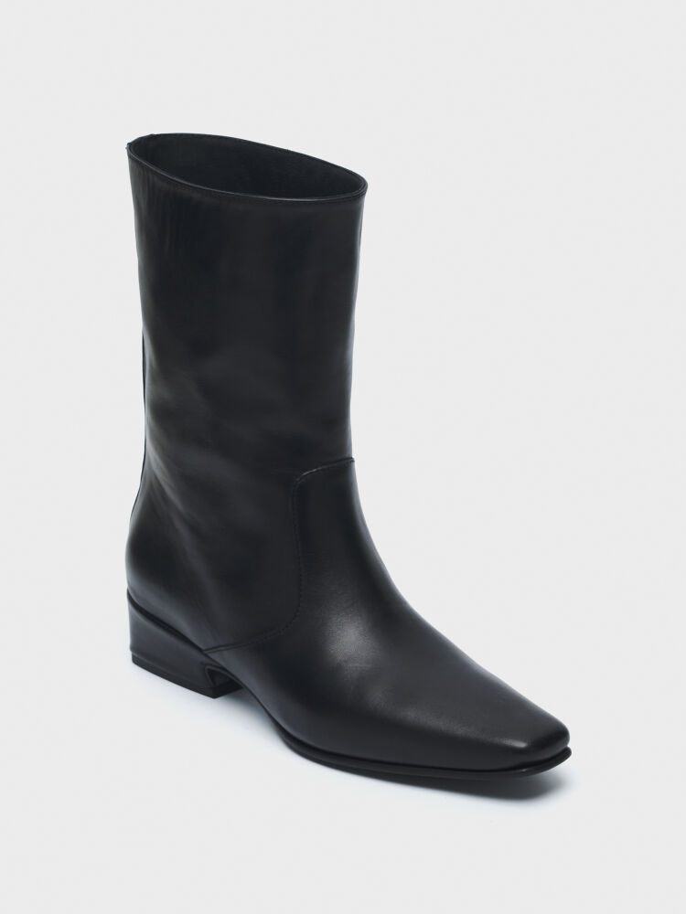 20574 KADIN BOT SİYAH - 2