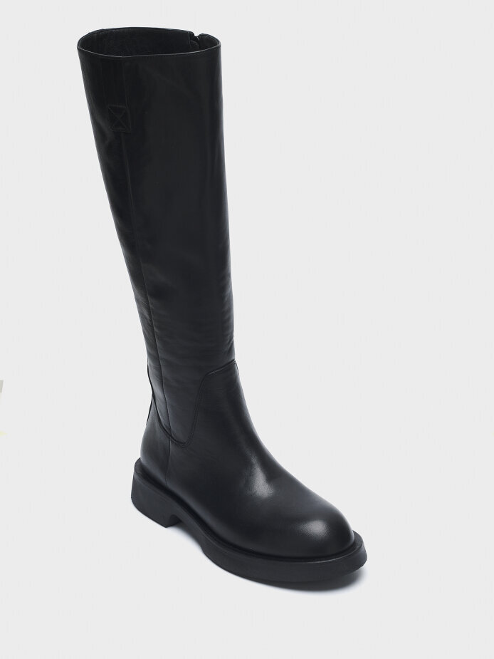 20576 KADIN ÇİZME SİYAH - (1)