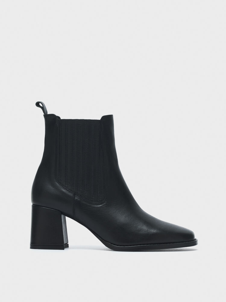 20579 KADIN BOT SİYAH - 1