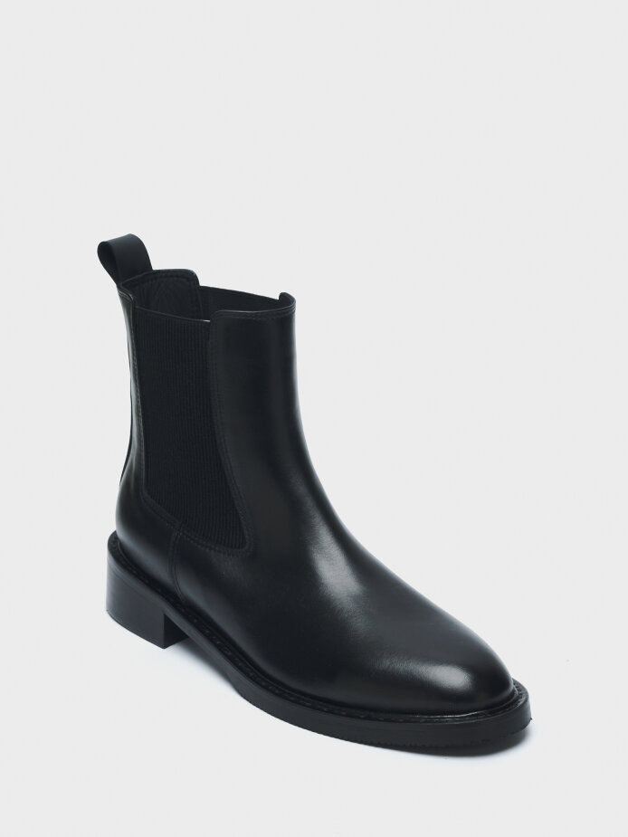 20584 KADIN BOT SİYAH - (1)