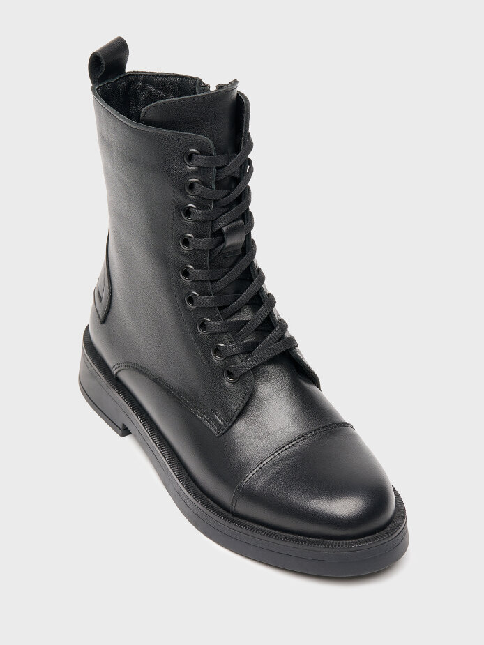 20590 KADIN BOT SİYAH - (1)