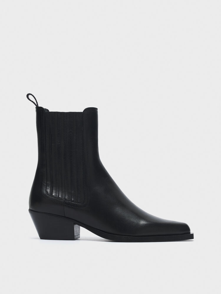 20593 KADIN BOT SİYAH - 1