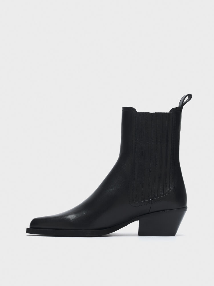 20593 KADIN BOT SİYAH - 3