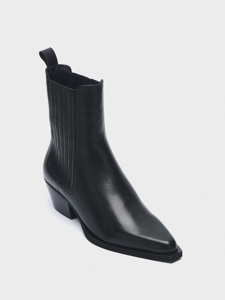 20593 KADIN BOT SİYAH - 2