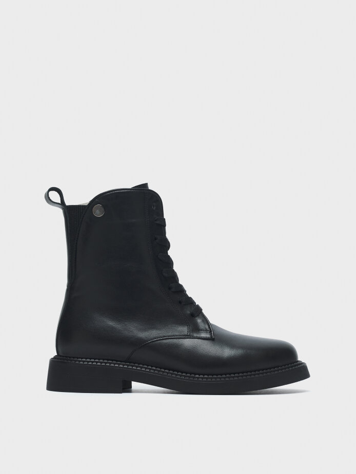 20596 KADIN BOT SİYAH - 