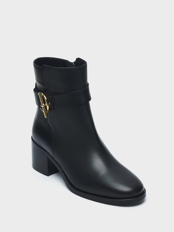 20605 KADIN BOT SİYAH - (1)