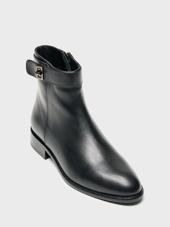 20606 KADIN BOT SİYAH - (1)