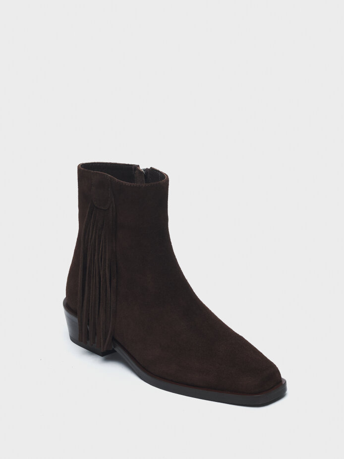 20611 KADIN BOT KAHVE SÜET - (1)