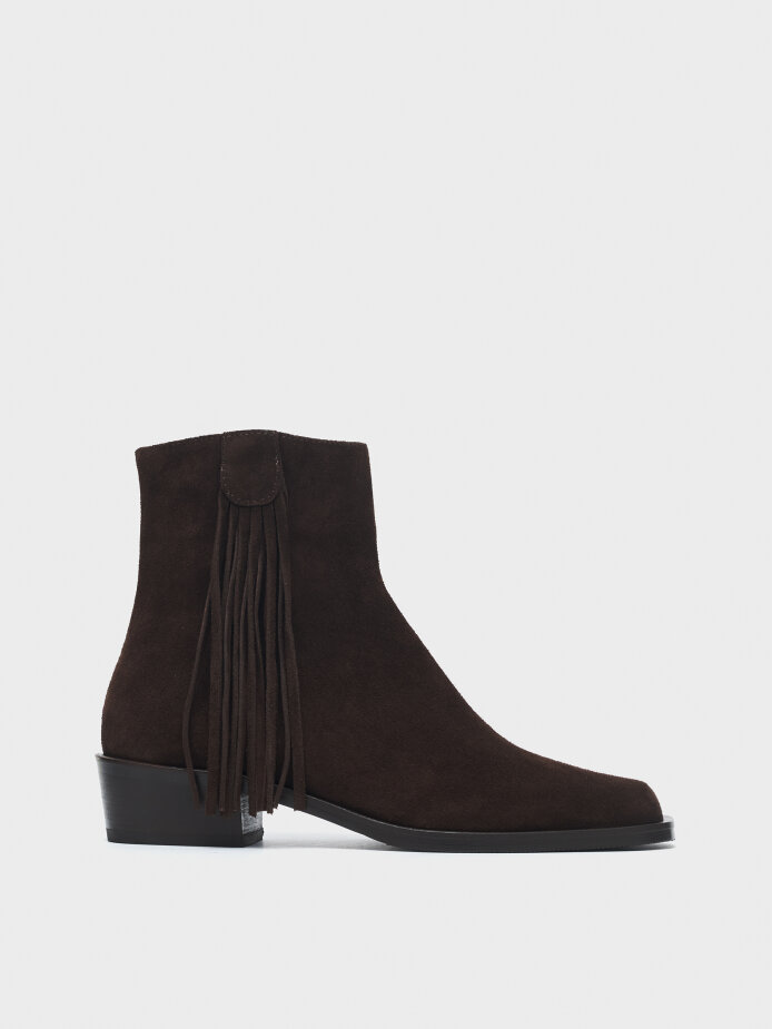 20611 KADIN BOT KAHVE SÜET - 