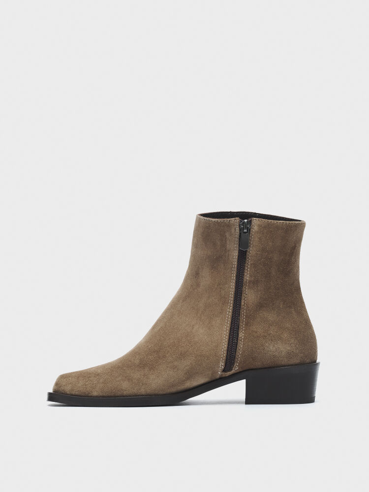 20611 KADIN BOT VİZON SÜET - 2