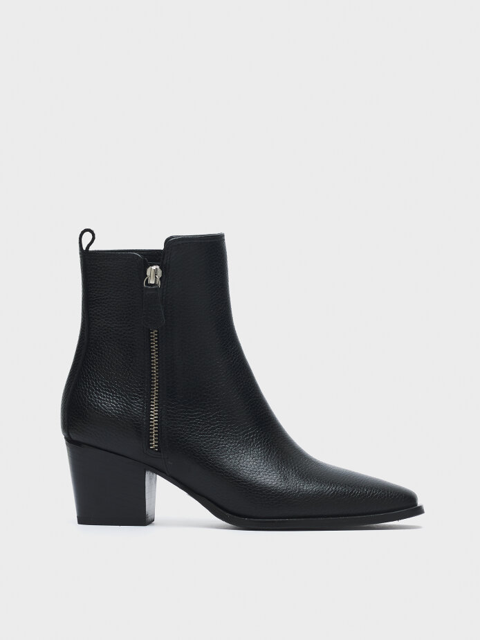 20615 KADIN BOT SİYAH FLOTER - 