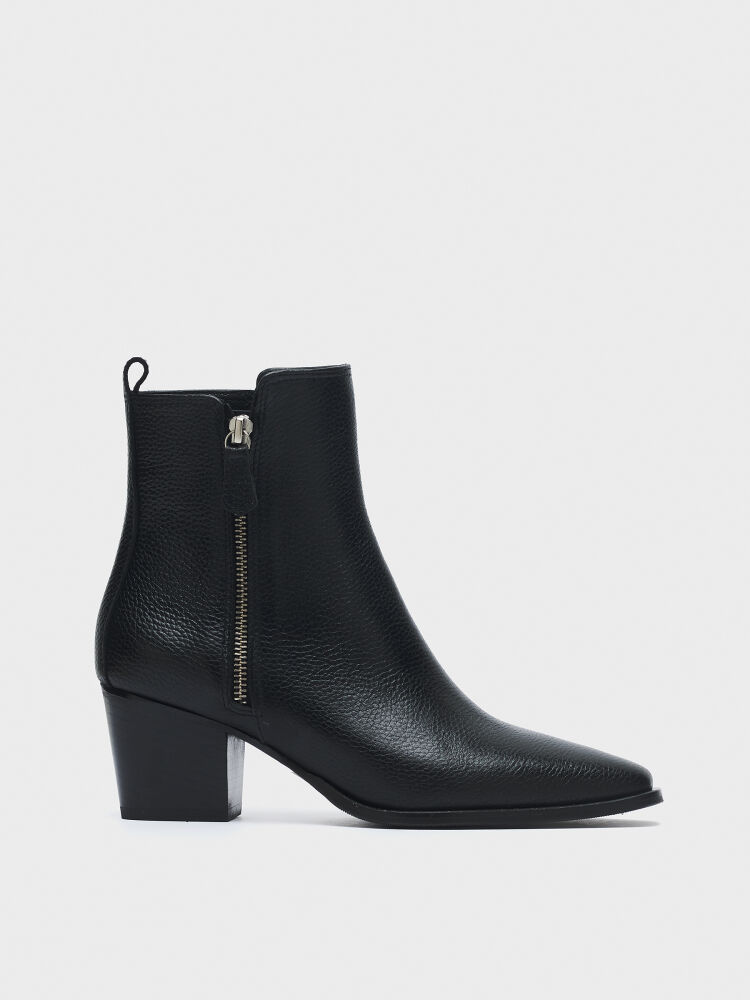 20615 KADIN BOT SİYAH FLOTER - 1