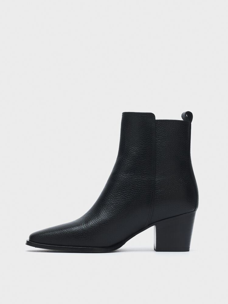 20615 KADIN BOT SİYAH FLOTER - 3