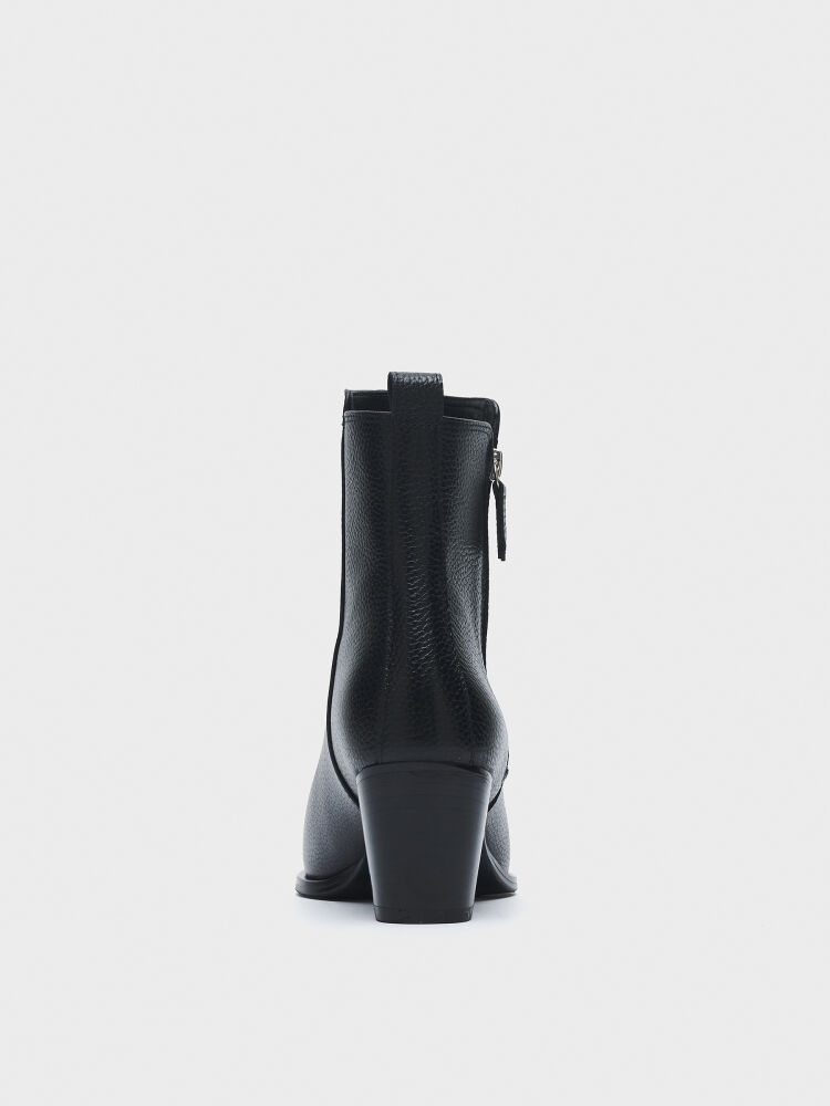 20615 KADIN BOT SİYAH FLOTER - 4