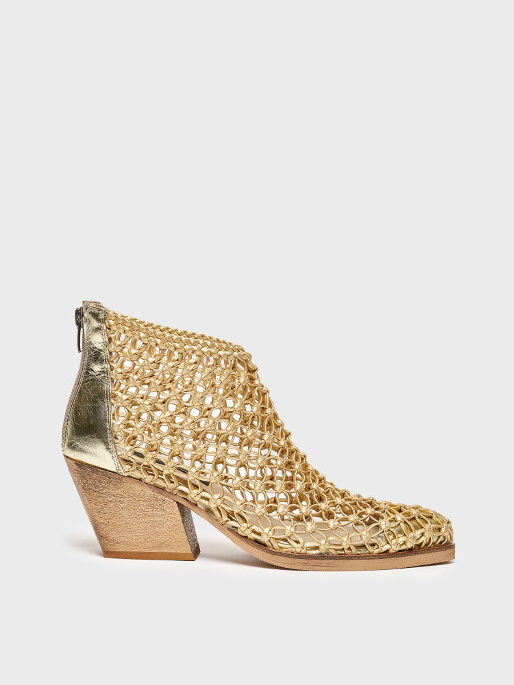 20622 KADIN TOPUKLU BOT ALTIN ÖRGÜ - 1