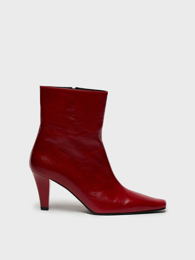 20624 KADIN BOT KIRMIZI - 1