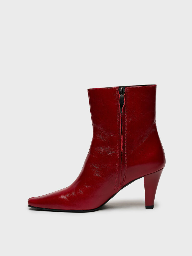 20624 KADIN BOT KIRMIZI - 3