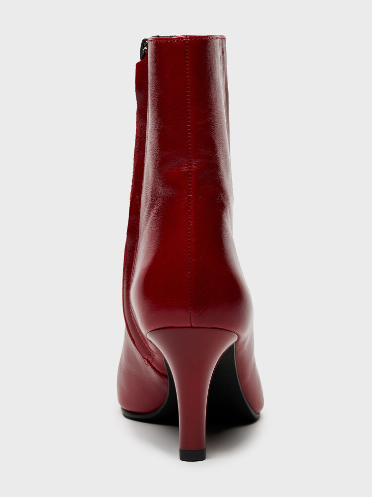 20624 KADIN BOT KIRMIZI - 4