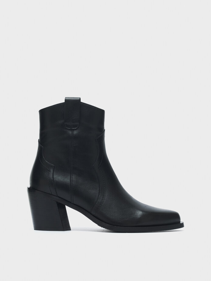 20630 KADIN BOT SİYAH - 