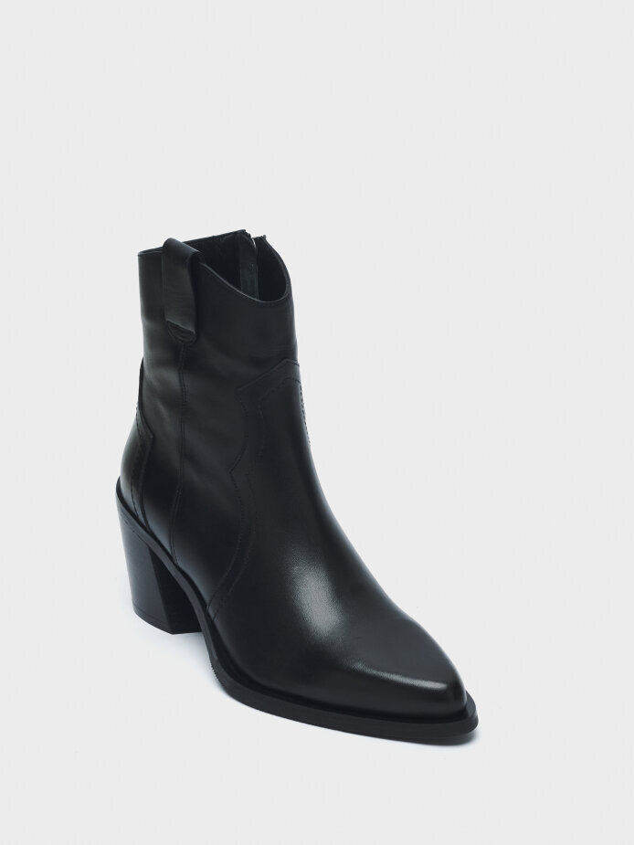 20630 KADIN BOT SİYAH - (1)