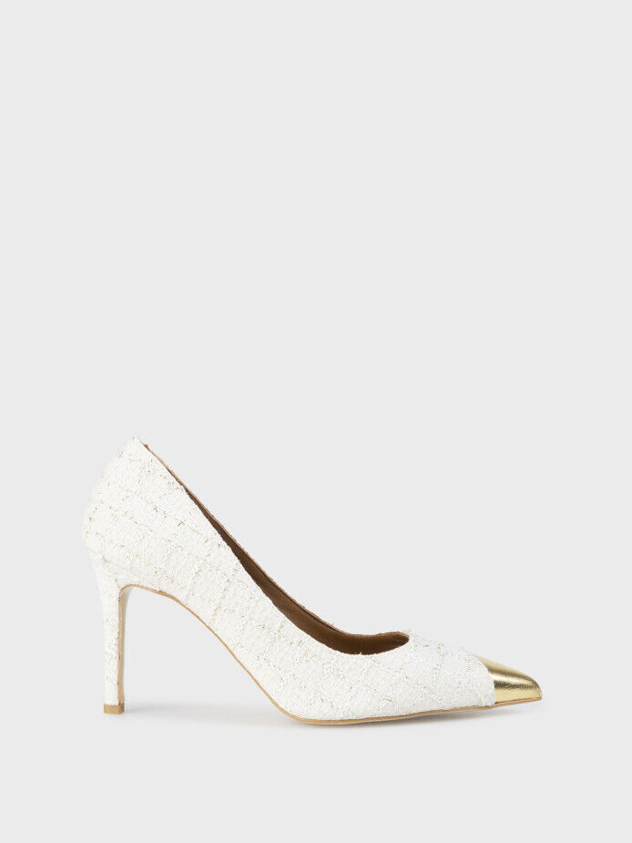 25129 KADIN AYAKKABI BEJ KUMAŞ - 1