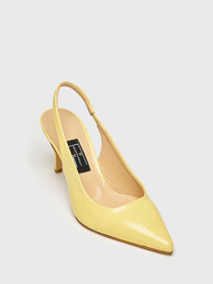 25135 KADIN AYAKKABI SARI RUGAN - 2