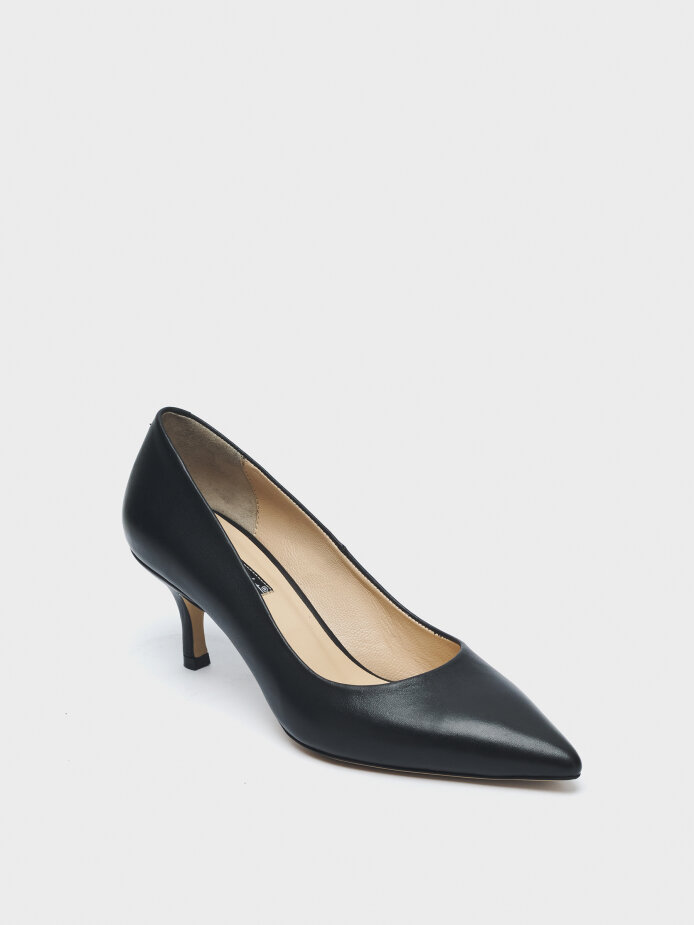 25137 KADIN AYAKKABI STİLETTO SİYAH - (1)