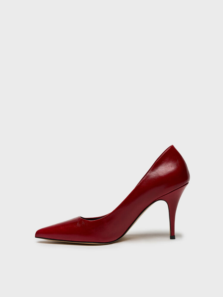 25139 KADIN AYAKKABI KIRMIZI - 3