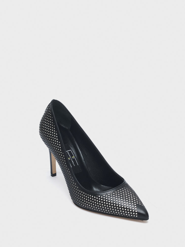 25140 KADIN AYAKKABI STİLETTO SİYAH - 2