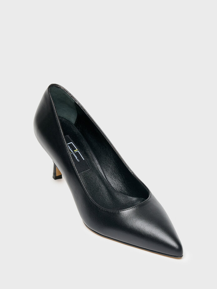 25145 KADIN AYAKKABI SİYAH - (1)