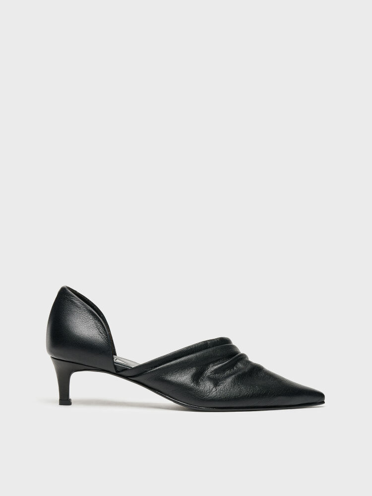 25149 KADIN STİLETTO AYAKKABI SİYAH - 1