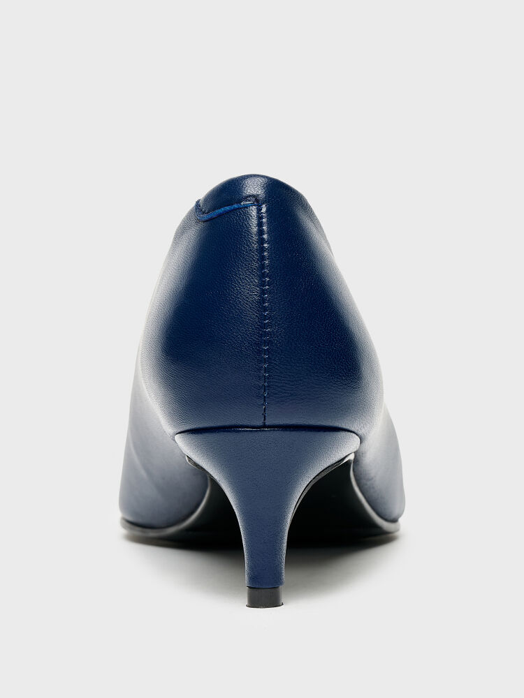 25153 KADIN STİLETTO AYAKKABI MOR - 4