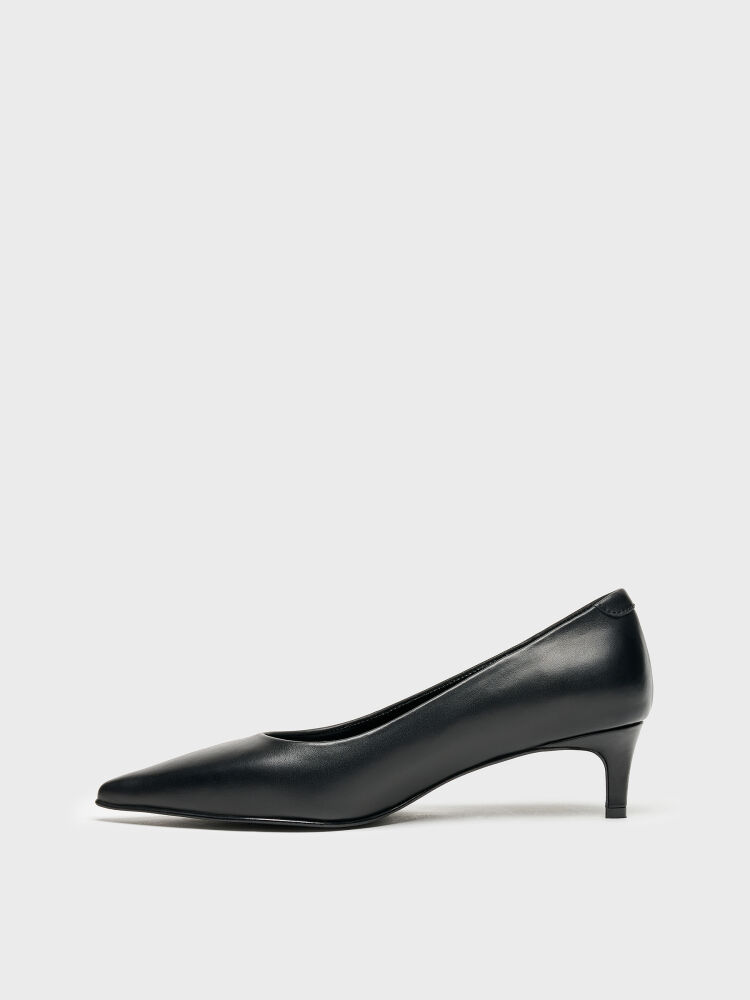 25153 KADIN STİLETTO AYAKKABI SİYAH - 3