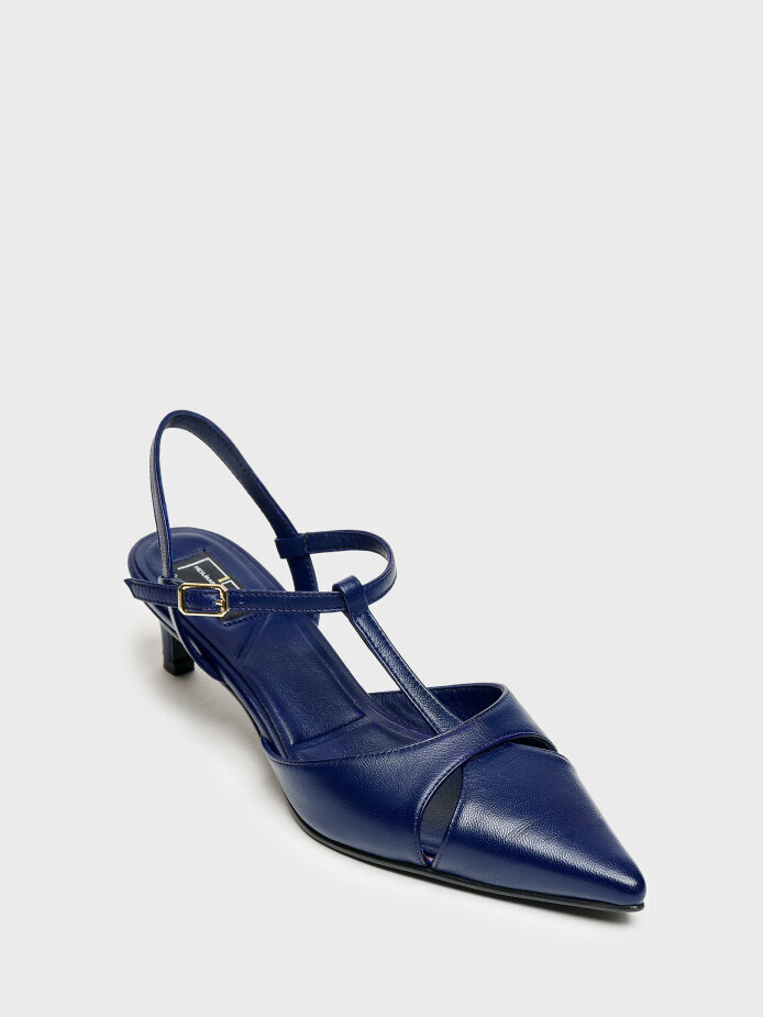 25155 KADIN STİLETTO AYAKKABI MOR - (1)