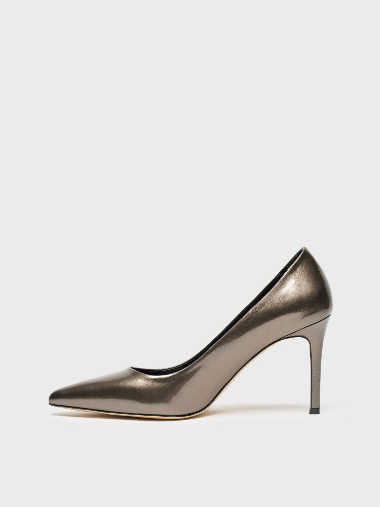 25156 KADIN STİLETTO AYAKKABI ÇELİK RUGAN - 3