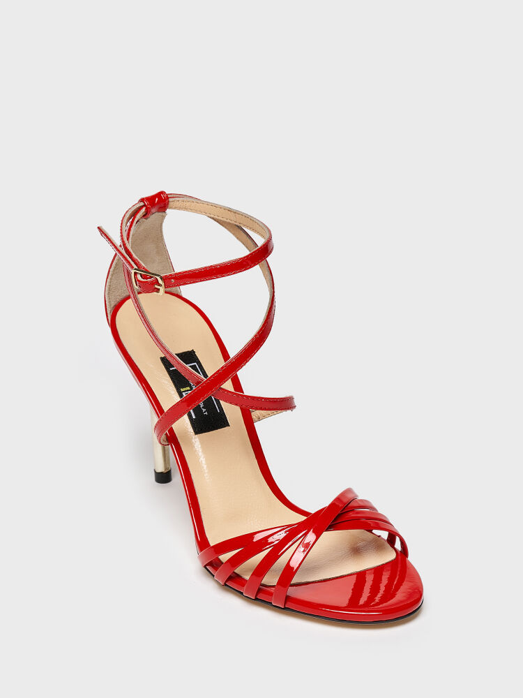 30108 KADIN AYAKKABI KIRMIZI RUGAN - 2