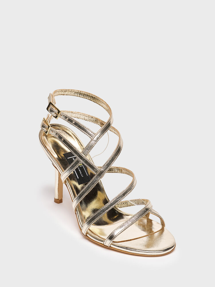 30109 KADIN AYAKKABI GOLD - 2