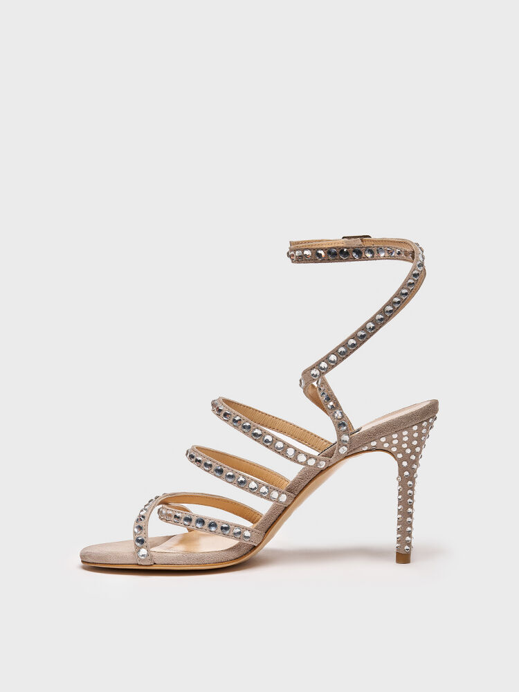 30110 KADIN AYAKKABI BEJ SÜET - 3