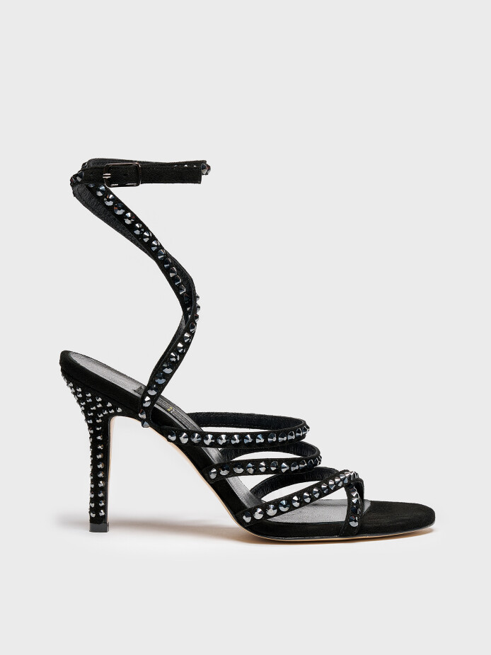 30110 KADIN AYAKKABI SİYAH SÜET - 