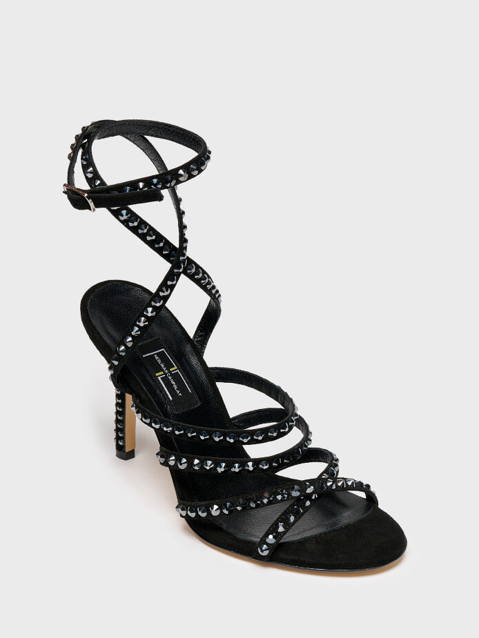 30110 KADIN AYAKKABI SİYAH SÜET - (1)