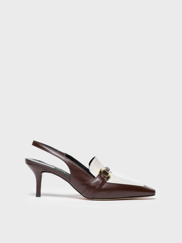 30112 KADIN AYAKKABI KAHVE/BEJ - 