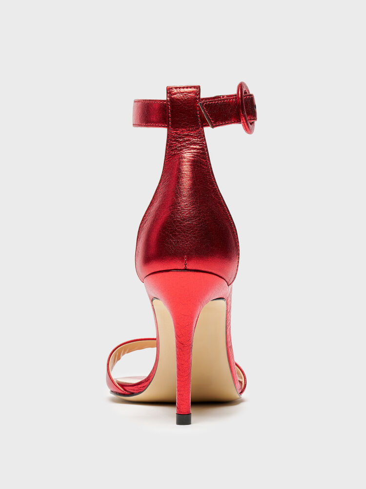 30113 KADIN AYAKKABI KIRMIZI - 4