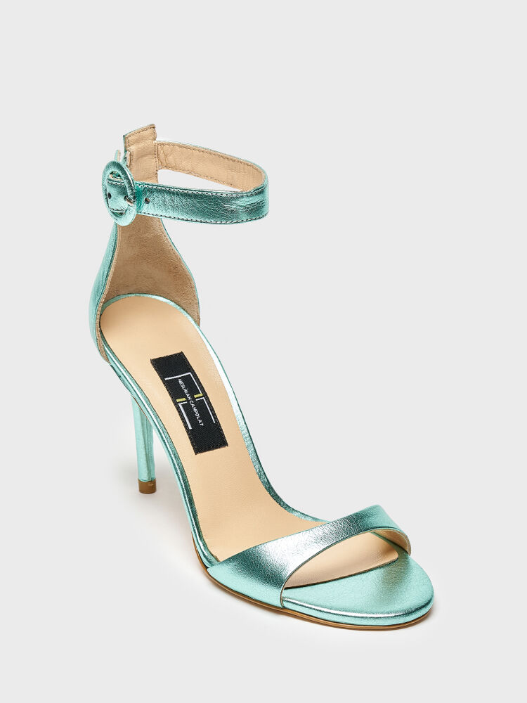 30113 KADIN TOPUKLU AYAKKABI TURKUAZ - 2