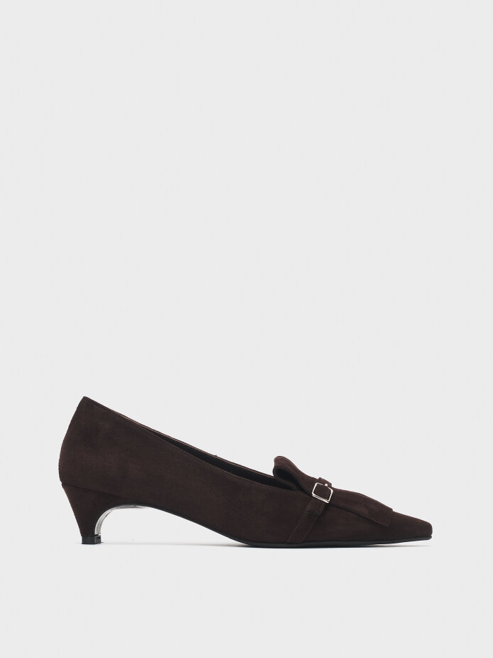 30121 KADIN AYAKKABI KAHVE SÜET - 