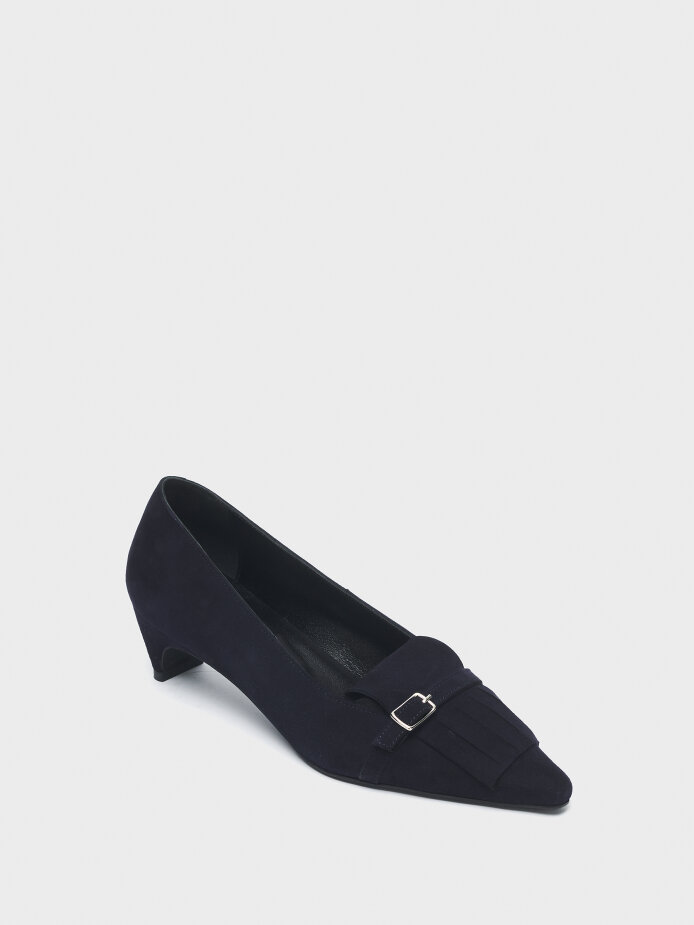 30121 KADIN AYAKKABI LACİVERT SÜET - (1)