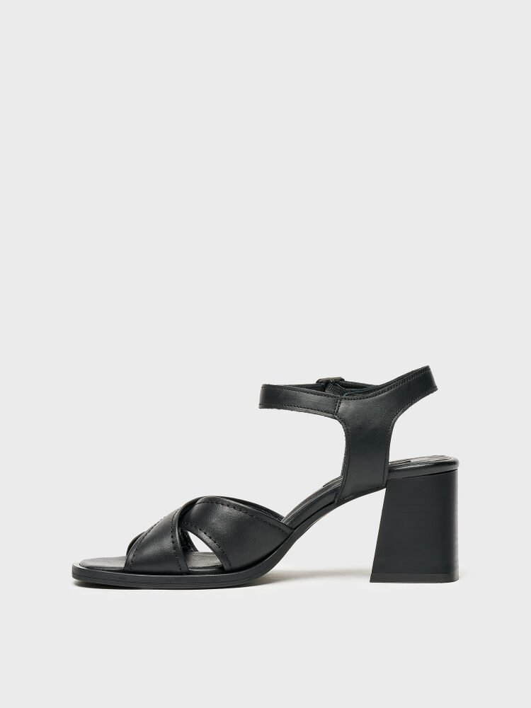 30125 KADIN TOPUKLU AYAKKABI SİYAH - 3