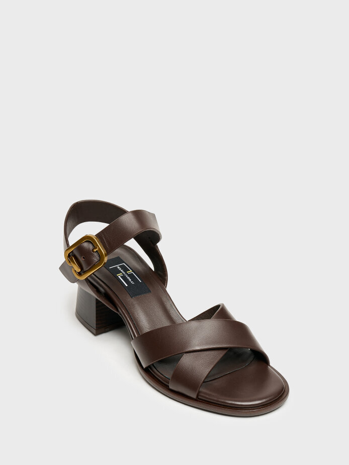 30127 KADIN AYAKKABI KAHVE - (1)