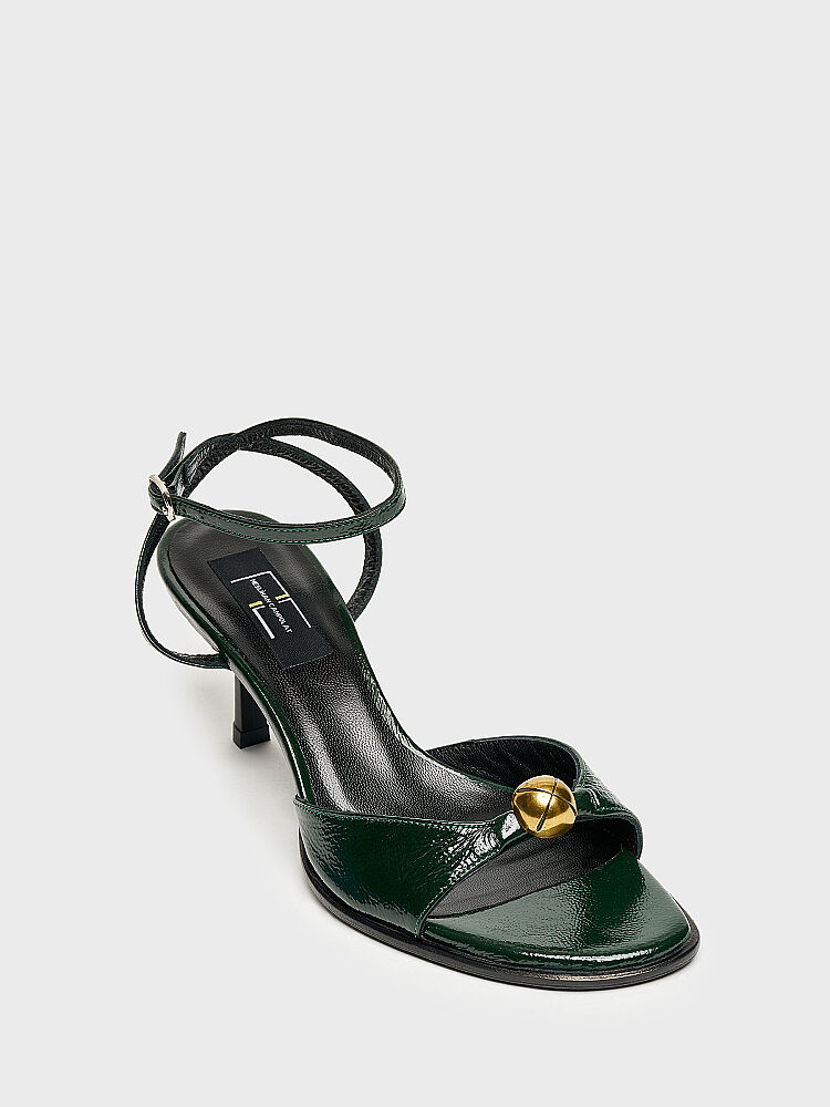 30128 KADIN TOPUKLU AYAKKABI YEŞİL RUGAN - 2