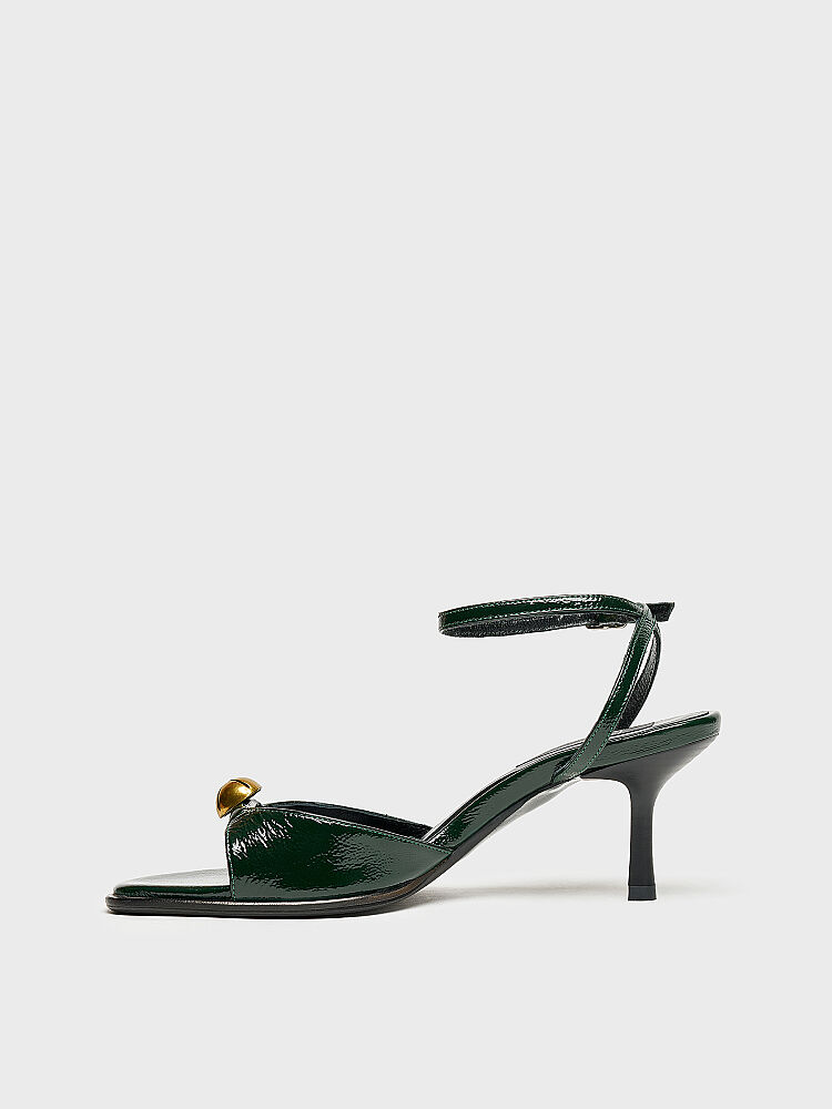 30128 KADIN TOPUKLU AYAKKABI YEŞİL RUGAN - 3