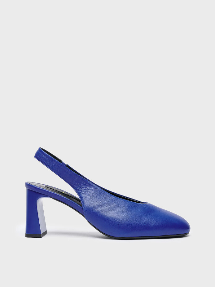 30133 KADIN TOPUKLU AYAKKABI MAVİ 